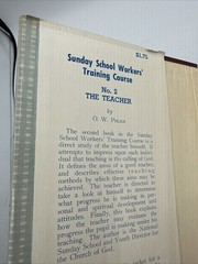 Sunday School Workers Training Course The Teacher 1959 Hardcover 101 Pages No 2