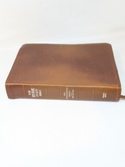 The Ryrie Study Bible NIV Brown Cowhide Leather Red Letter Moody 1986 80s VTG