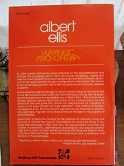 Humanistic Psychotherapy: The Rational-Emotive Approach by Albert Ellis 1974