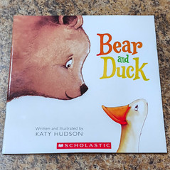 Scholastic Bear and Duck Katy Hudson Illustrated Picture Book PB Ages 4-8