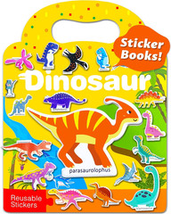 Reusable Sticker Book for Toddlers – Animals, Dinosaurs, Insects, Ages 3+