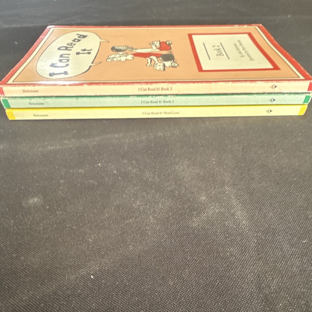 Sonlight Curriculum I Can Read It Book 2-3 & Word Lists Holzmann PB Ages 4-8