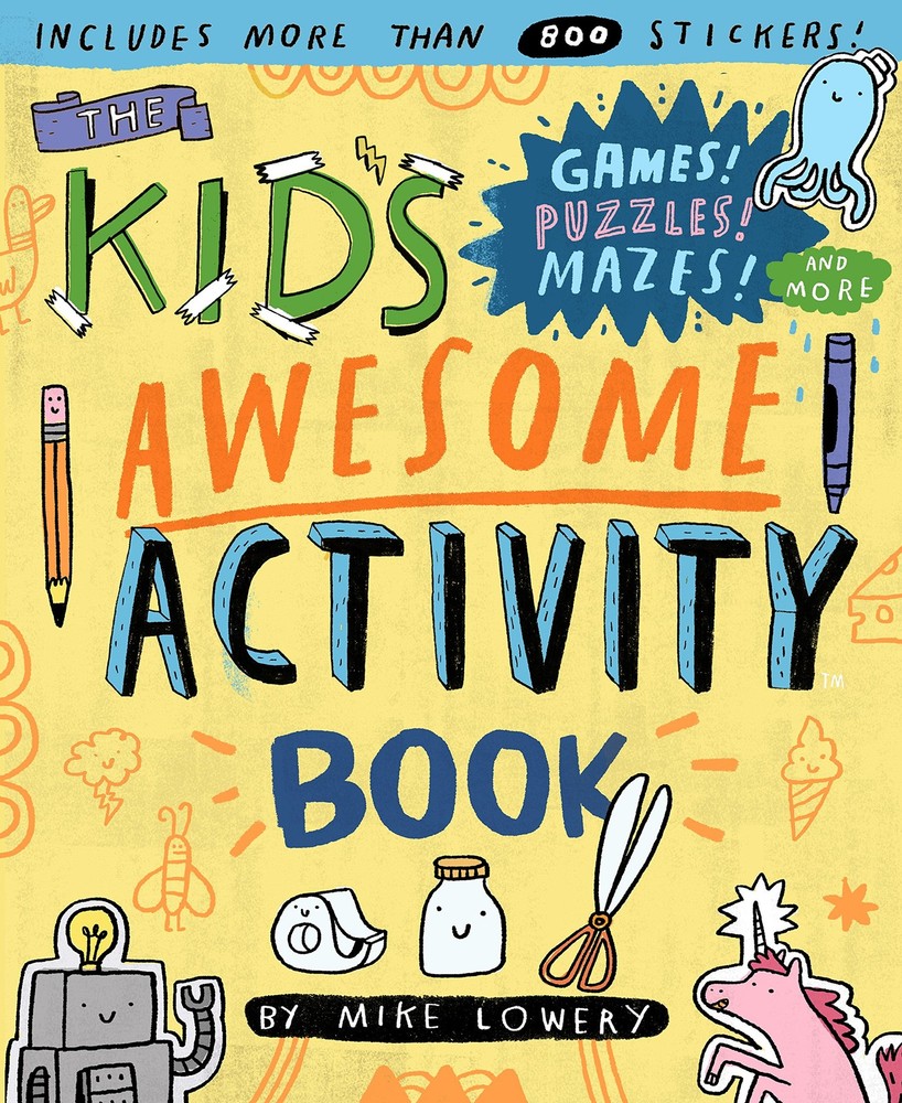 The Kid’s Awesome Activity Book: Games! Puzzles! Mazes! And More! – paperbac…