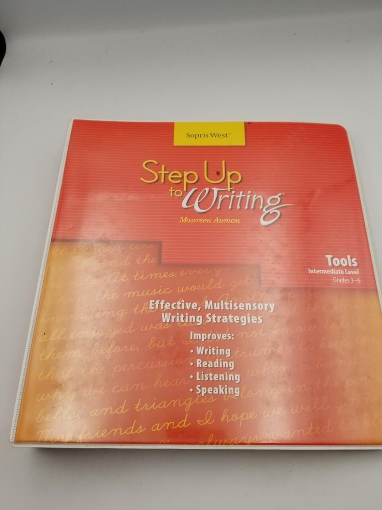Step Up to Writing Tools Intermediate Level grades 3-6