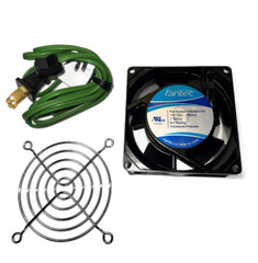 GCAB700 Cabinet Cooling Fan Kit, Cord and Wire Guard, 110-120V 50/60HZ 0.18AMP B