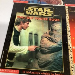 Star Wars Empire Kids Book Stories Poster Puzzle Lot