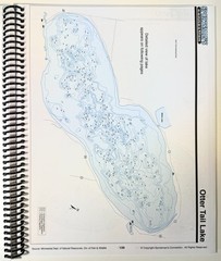 Detroit Lakes & Ottertail Area Fishing Maps Guidebook