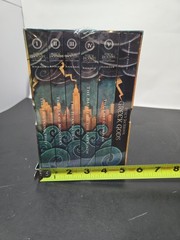 Percy Jackson and the Olympians Complete Series and Greek Gods 6 Book Boxed Set