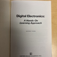 Digital Electronics A Hands-on Learning Approach