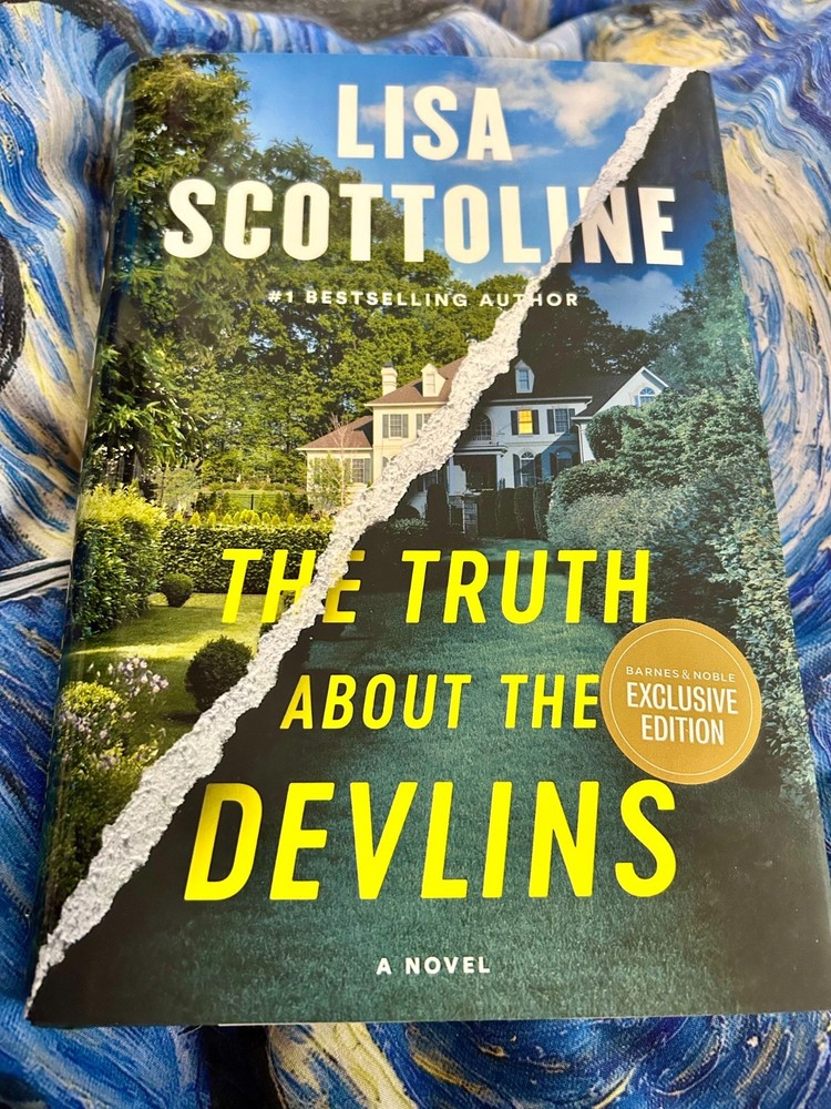 THE TRUTH ABOUT THE DEVLINS LISA SCOTTOLINE HARDCOVER BRAND NEW ***FREE SHIP***