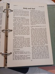 2 Instructor Binders by Regular Baptist Press Instructor Manual 1970s