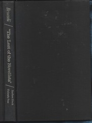 Last of the Novelists-F. Scott Fitzgerald HB w/dj-Bruccoli-1977-161 pages