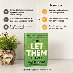 The Let Them Theory By Mel Robbins, Paperback Book