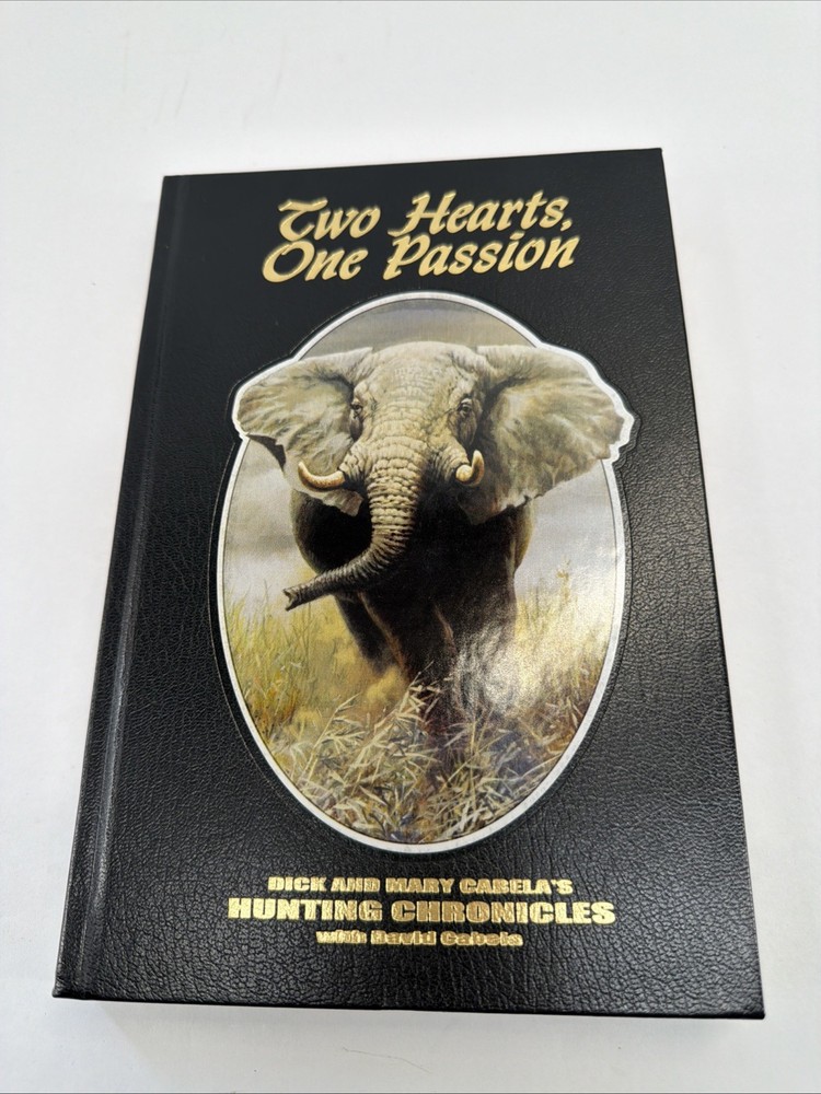 2 Hearts, 1 Passion Dick And Mary Cabela’s Hunting Chronicles Signed Leather
