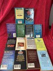 Mixed Lot of 41 Vintage Science Fiction Sci-Fi Fantasy Paperbacks