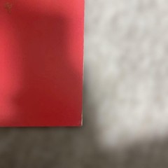 Funeral Movie Pamphlet Red Cover Celebrity Photos Theater
