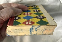 Beautiful Gutka, Spiritual Sikh Prayer Book Fore-edge Painting Punjabi