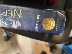 LOT of 9 RICK RIORDAN Books ALL HARDCOVERS 8 W/ DUST JACKETS- Most 1st Editions
