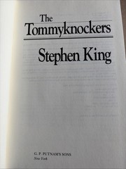 Stephen King Library Collection Tommyknockers Red Leather Book 1987 Putnam
