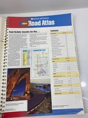 Rand McNally Travel Atlas US Canada Mexico 1994