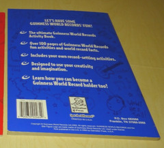 Guinness World Records Activity Book Plus Sticker Fun 2000 Paperback JC