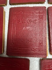 22 LITTLE LEATHER LIBRARY BOOKS 1920s Red Miniature LOT No Duplicates Literature