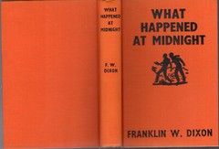 HARDY BOYS #10 – WHAT HAPPENED AT MIDNIGHT – w/DJ VERY RARE UK HAROLD HILL 1955