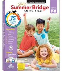 Summer Bridge Activities Preschool to Kindergarten Workbook, Activity Book A…
