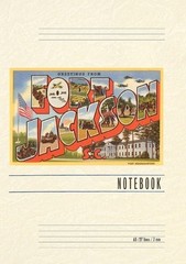 Vintage Lined Notebook Greetings from Ft. Jackson by Found Image Press Paperback