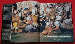 ABC Sports College Football All-Time All-America Team 2000 Hardcover 175 Pages