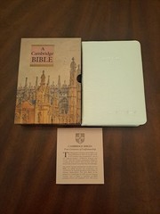 KJV White Gift Bible White French Morocco Leather 23W by Not Available (1990,…