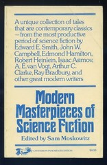 Modern Masters of Science Fiction Edited by Sam Moskowitz-Hyperion Press-1974