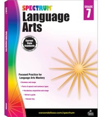 Spectrum Language Arts, Grade 7 – Paperback By Spectrum – VERY GOOD