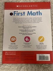 Scholastic First Grade Books Wipe Clean Math Reading Writing Spelling Puzzles 5
