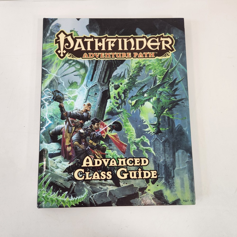 Pathfinder Advanced Class Guide RPG Book First Printing Paizo Bulmahn 2014