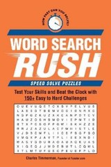 Charles Timmerman Word Search Rush (Paperback) Speed Solve Puzzles