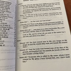 Holy Bible Placed by The Gideons King James Version 1985 Hardcover Gold GUC