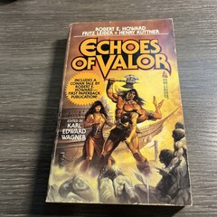 Echoes of Valor I &II Karl E. Wagner (MMPB) 2 Book Set. VG 1st/1st EB15