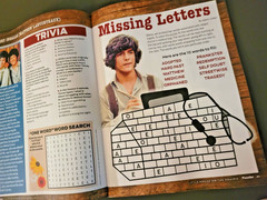 Little House On The Prairie Puzzler by TV Guide-Variety of Games With Show Theme