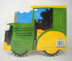 Giant Spin and Go! Tractor Board Book Ages 3+ With Wheels That Really Turn!