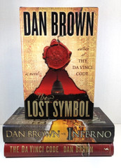 Robert Langdon Series Novels Dan Brown HC DJ 1stEd~Inferno~Da Vinci Code…