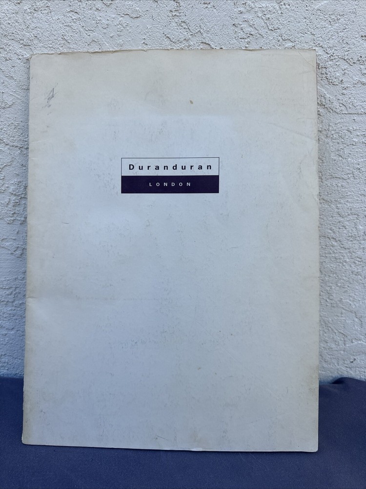Duran Duran Big Thing London Tourbook 1989