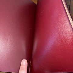 Oxford Scofield Study Bible Crimson Hand Grained Morocco Leather Red Letter 1945