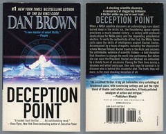 Techno Espionage Suspense Lot of 2 Paperback by Dan Brown