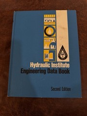 Hydraulic Institute Engineering Data Book Second Edition Hardcover 1990