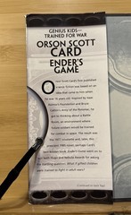 Ender’s Game by Orson Scott Card (2006, Hardcover) SFBC Edition, G, w/ Jacket