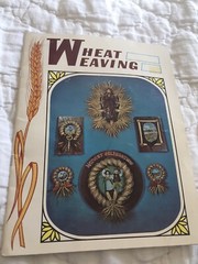 Wheat Weaving Straw Craft Illustrated How-to Booklet Fall Harvest Art Ornaments