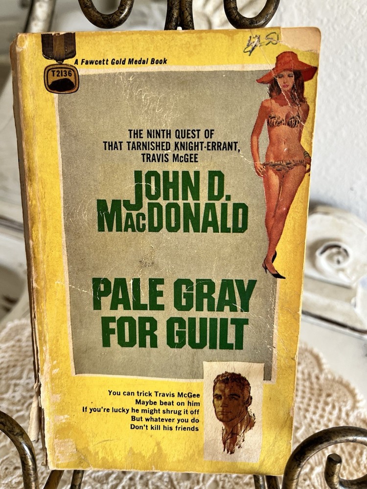 Pale Gray For Guilt #9 Gold Medal, T2136 John D. MacDonald