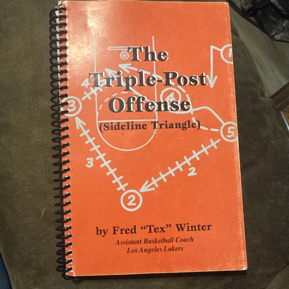 The Triple-Post Offense (Sideline Triangle) by Fred „Tex” Winter – Spiralbound
