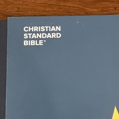 Holman CSB Ultrathin Reference Bible, Navy LeatherTouch, Deluxe Edition